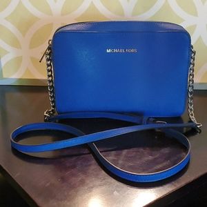 Michael Kors Jet Set leather cross-body